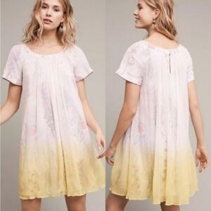 Anthropologie Hd In Paris Dipped Chroma Swing Dress Size 0